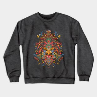 Pre-hispanic God Crewneck Sweatshirt